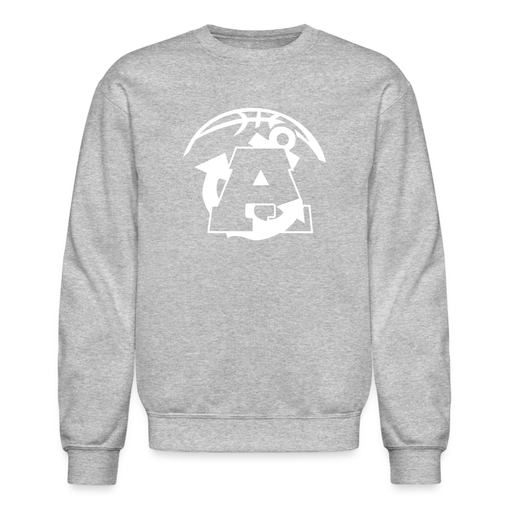 All In Aptos High Basketball Crewneck Sweatshirt - heather gray