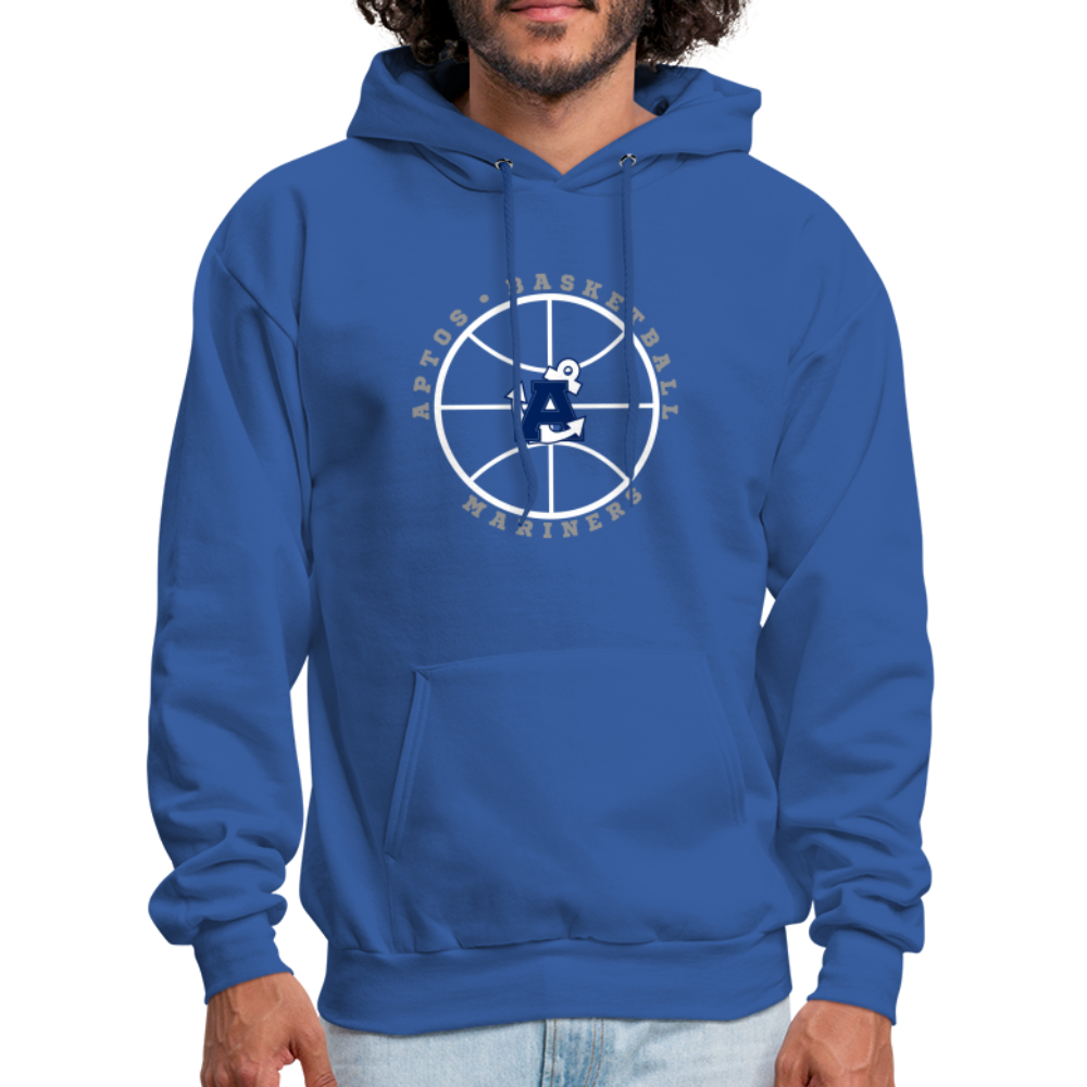 Ball is Life Aptos High Basketball Men's Hoodie - royal blue