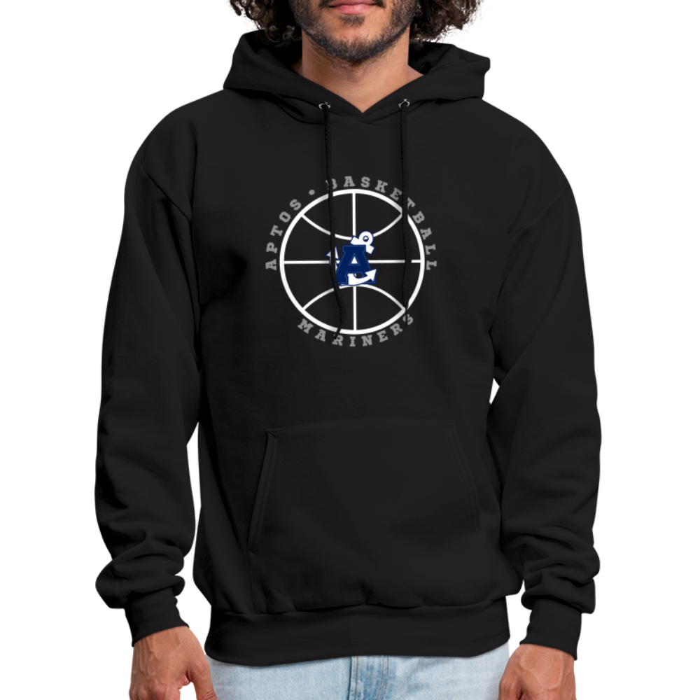 Ball is Life Aptos High Basketball Men's Hoodie - black