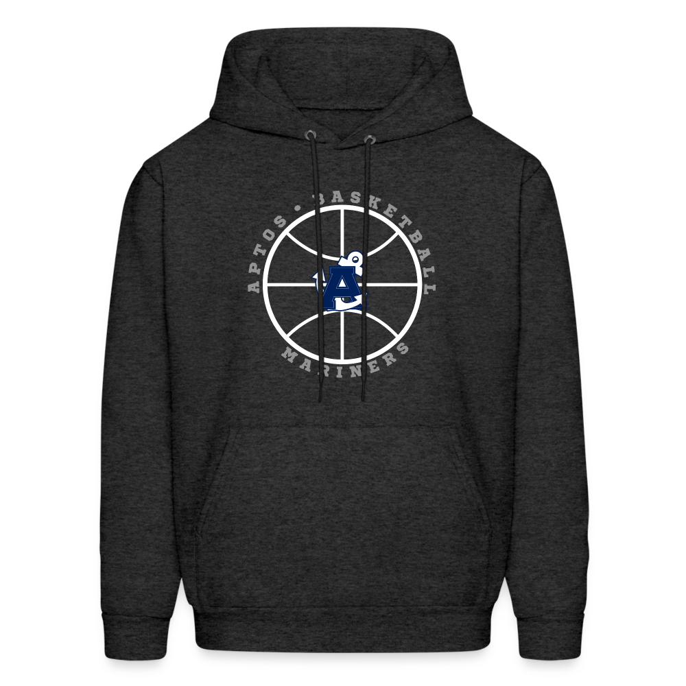 Ball is Life Aptos High Basketball Men's Hoodie - charcoal grey
