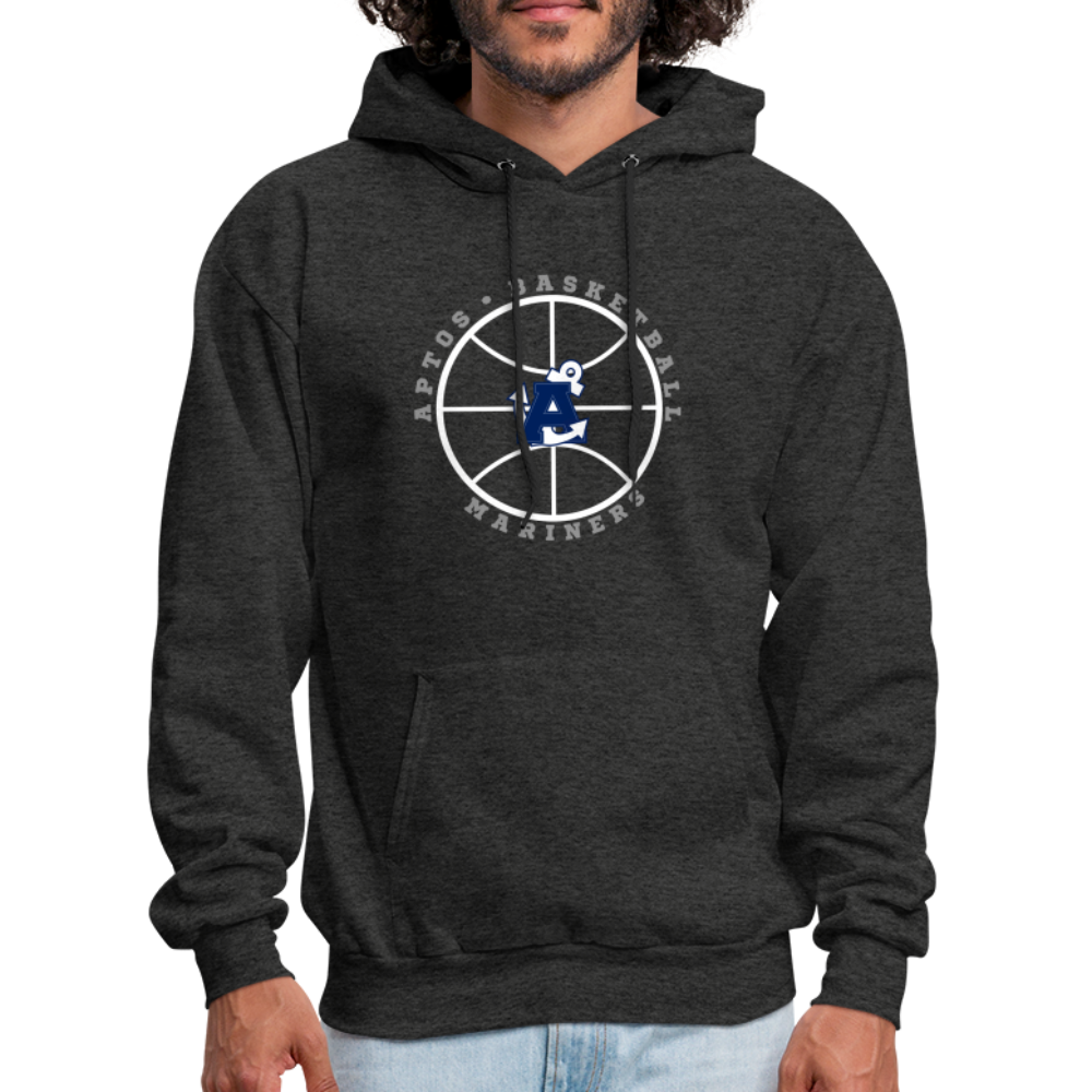 Ball is Life Aptos High Basketball Men's Hoodie - charcoal grey