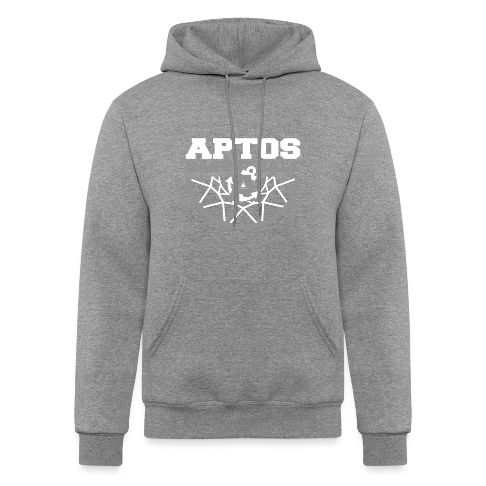 Aptos High Basketball DUNK Men's Champion Hoodie - heather gray