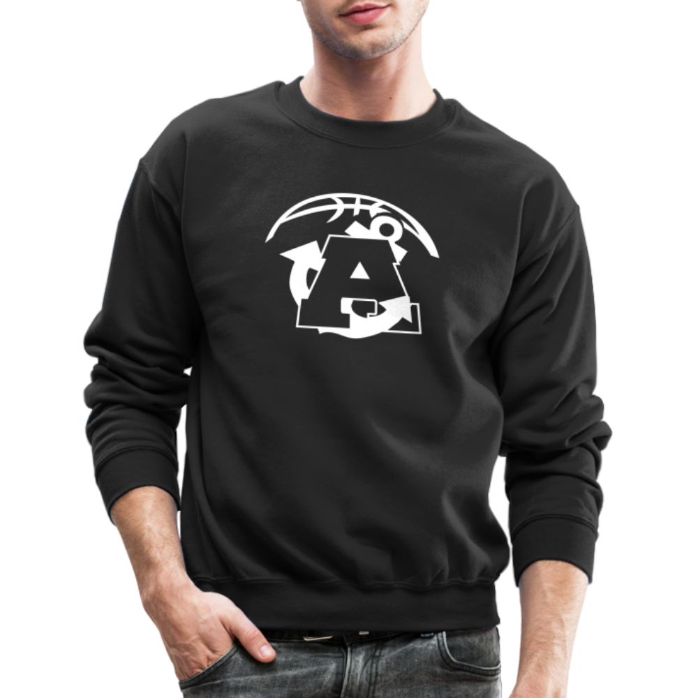 All In Aptos High Basketball Crewneck Sweatshirt - black