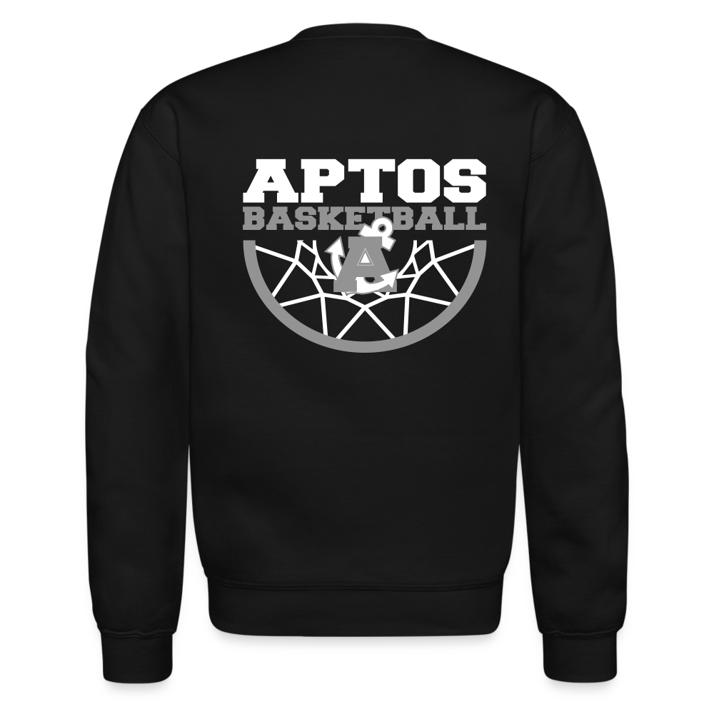 Aptos High Basketball DUNK Crewneck Sweatshirt - black