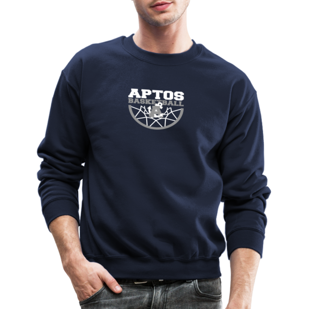 Aptos High Basketball DUNK Crewneck Sweatshirt - navy