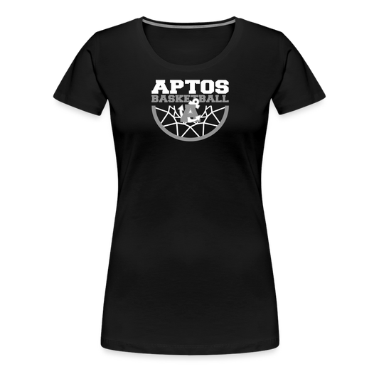 Aptos High Basketball DUNK Women's  Premium T-Shirt - black