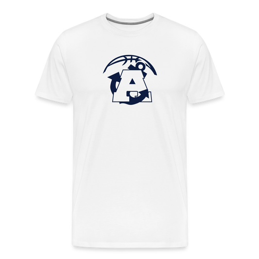 All In Aptos High Basketball Men's Premium T-Shirt - white