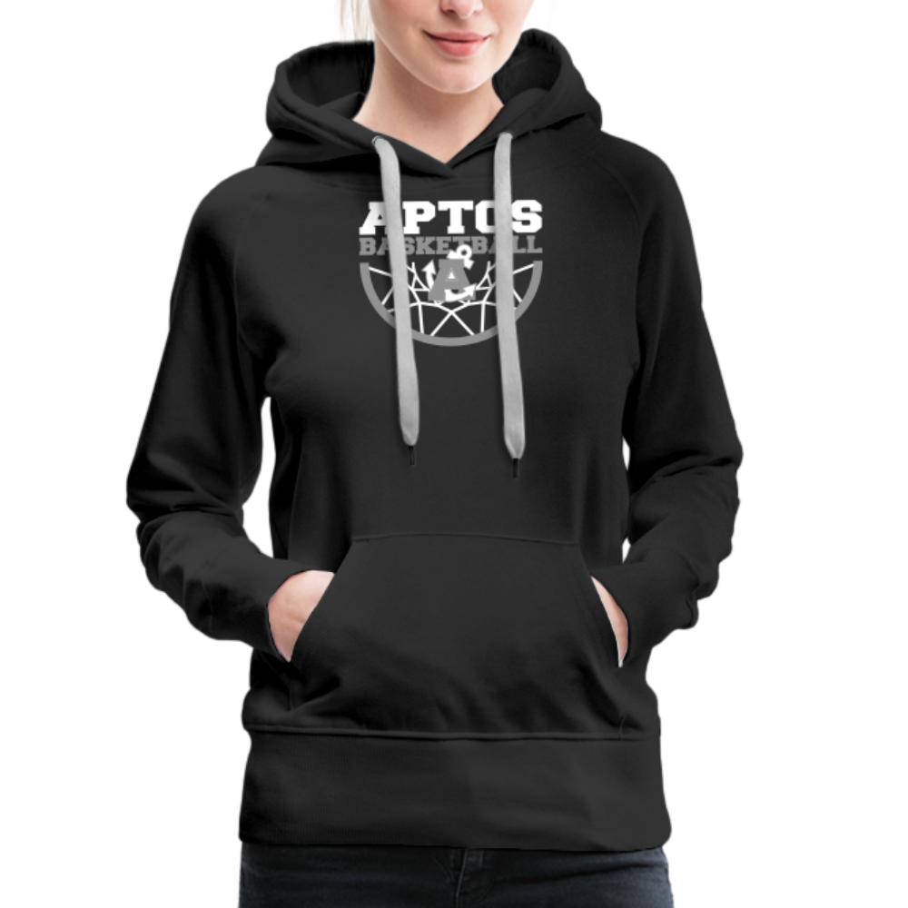 Aptos High Basketball DUNK Women’s Premium Hoodie - black