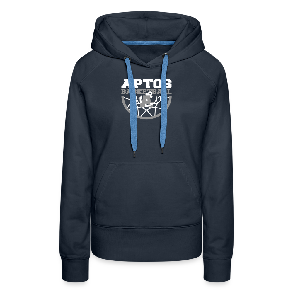 Aptos High Basketball DUNK Women’s Premium Hoodie - navy