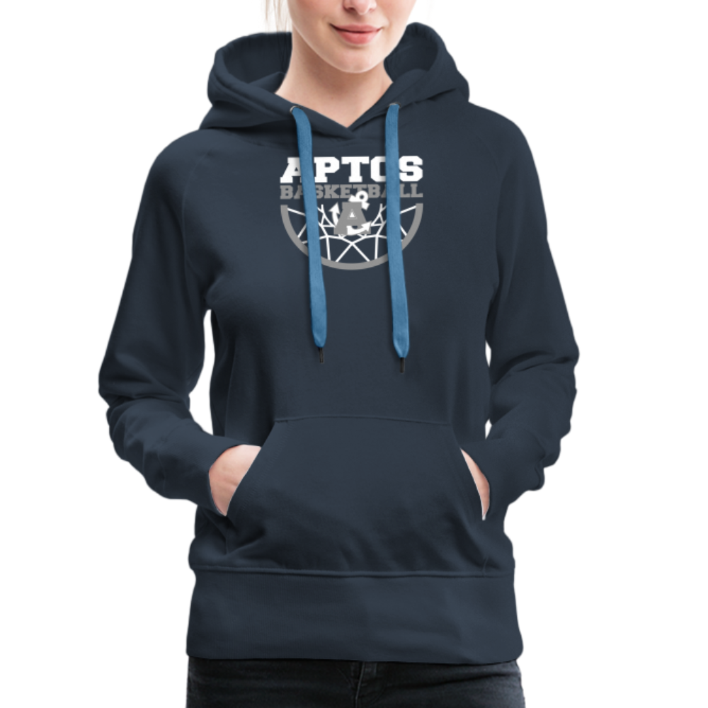 Aptos High Basketball DUNK Women’s Premium Hoodie - navy