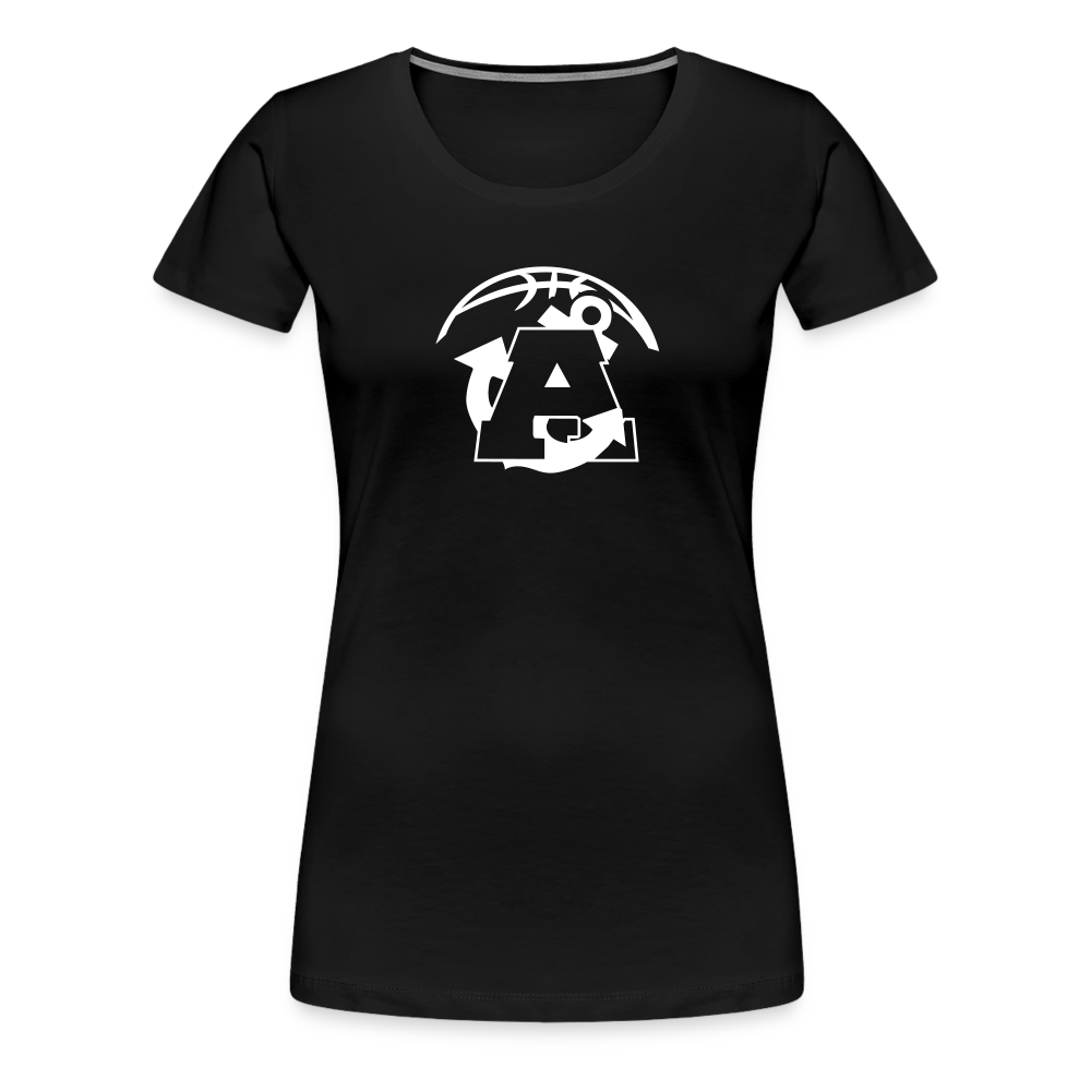 All In Aptos High Basketball Women’s Premium T-Shirt - black