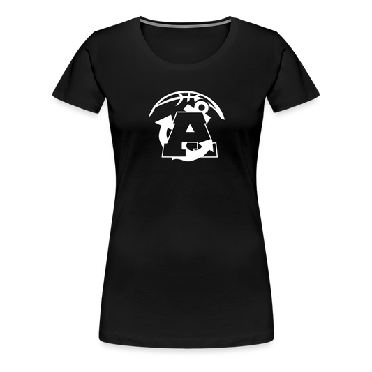 All In Aptos High Basketball Women’s Premium T-Shirt - black