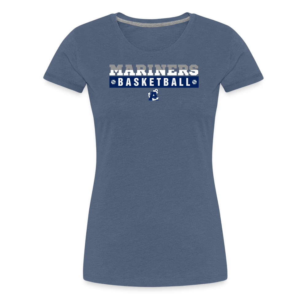 The Statement Aptos High Basketball Women’s Premium T-Shirt - heather blue