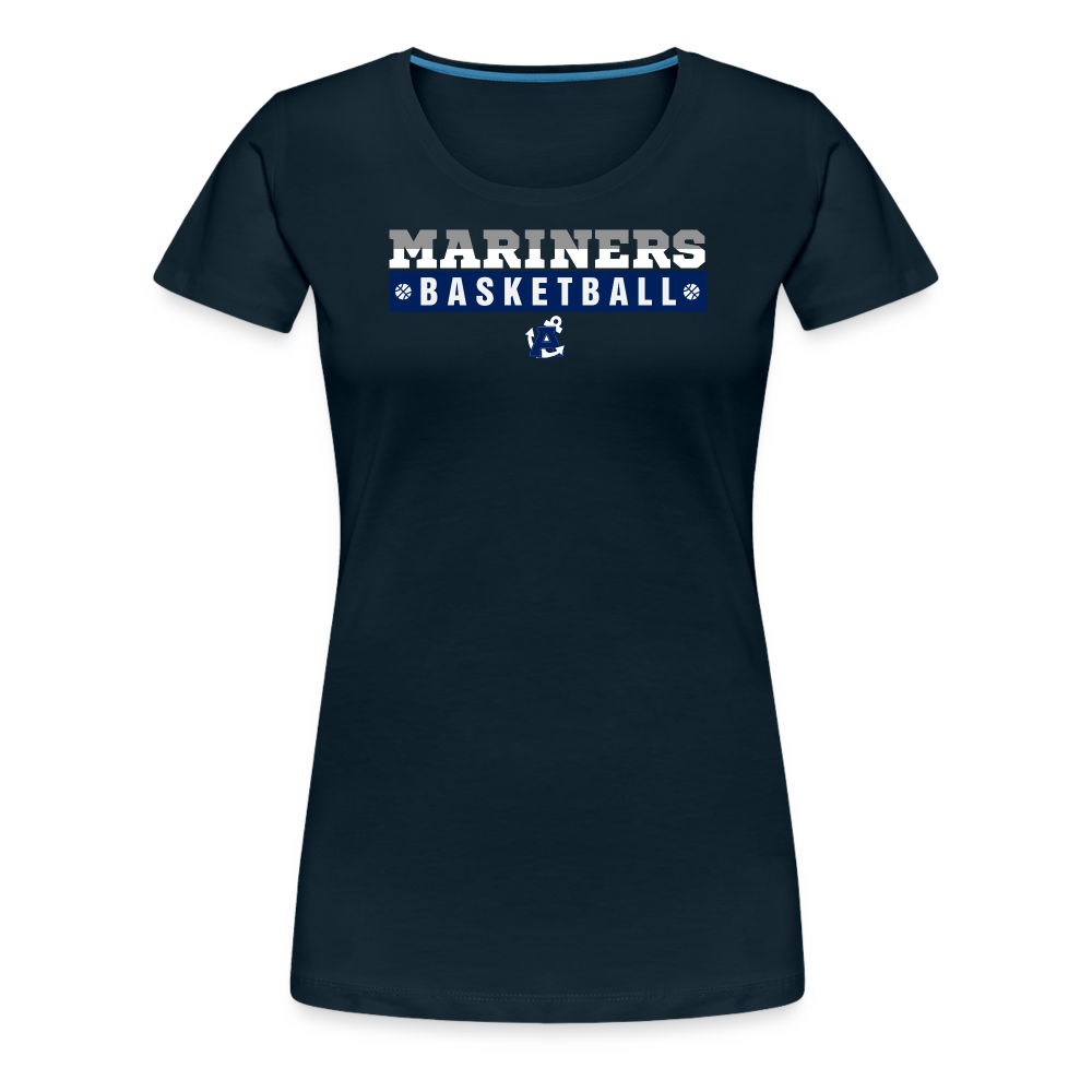 The Statement Aptos High Basketball Women’s Premium T-Shirt - deep navy