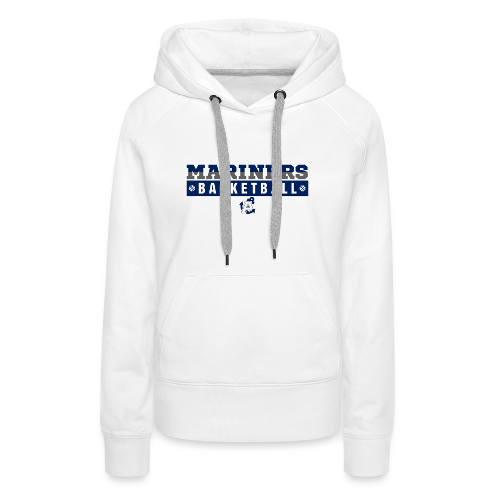 The Statement Aptos High Basketball Premium Womens Hoodie - white