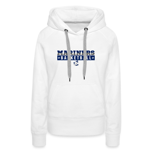 The Statement Aptos High Basketball Premium Womens Hoodie - white