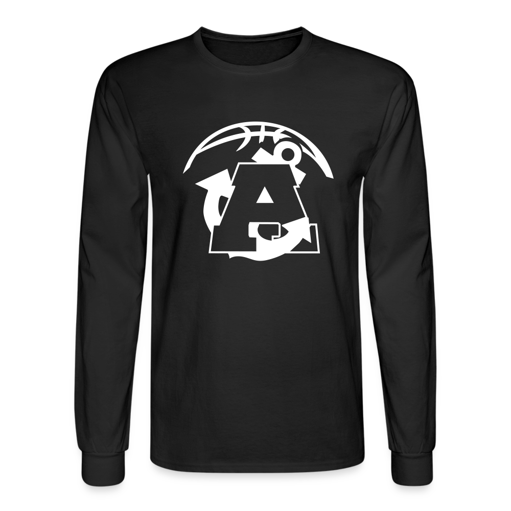 All In Aptos High School Men's Long Sleeve T-Shirt - black