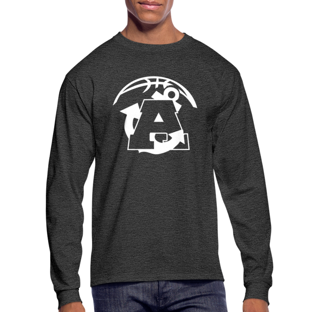 All In Aptos High School Men's Long Sleeve T-Shirt - heather black