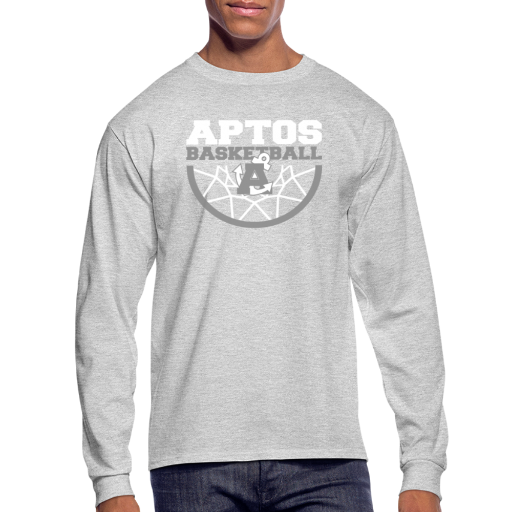 Aptos High School DUNK Men's Long Sleeve T-Shirt - heather gray