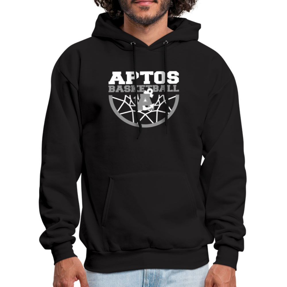 Aptos High Basketball DUNK Men's Hoodie - black