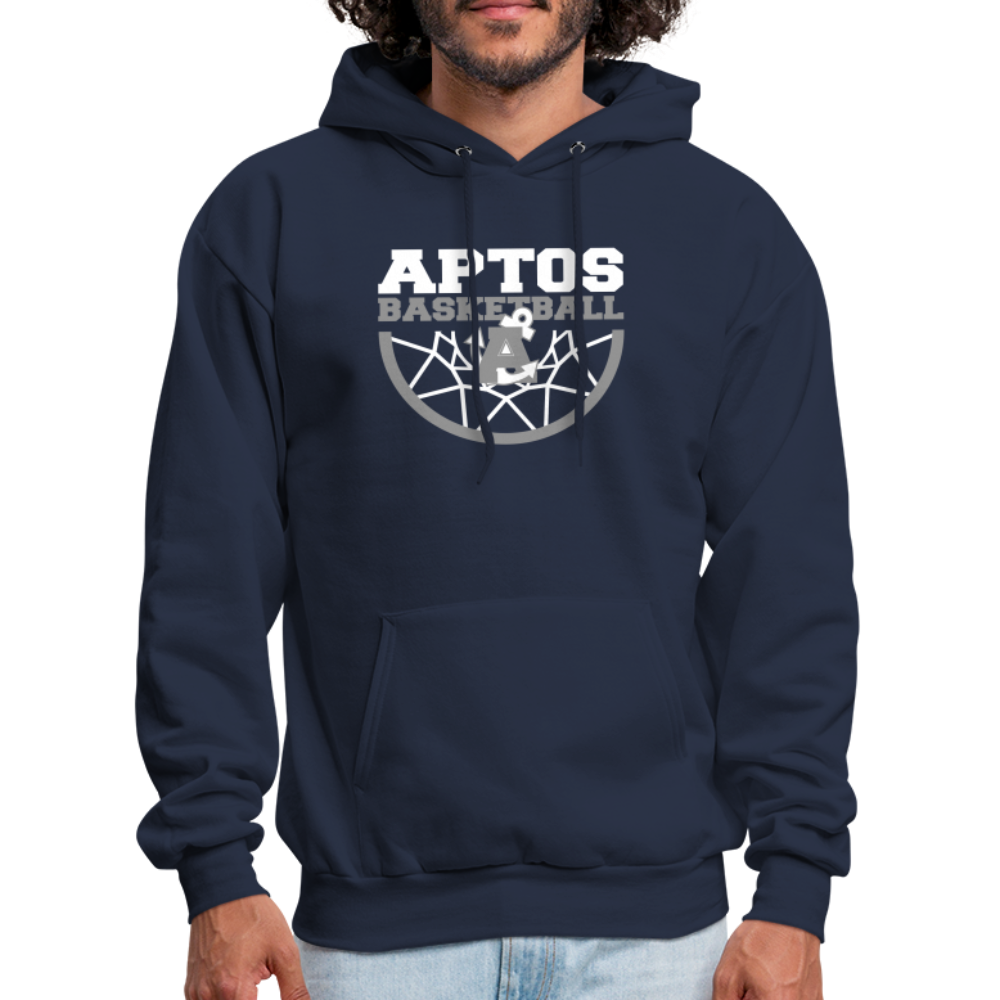 Aptos High Basketball DUNK Men's Hoodie - navy