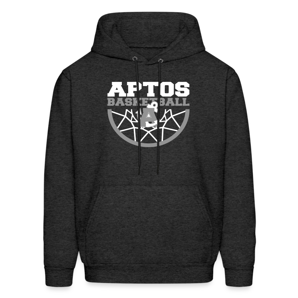 Aptos High Basketball DUNK Men's Hoodie - charcoal grey