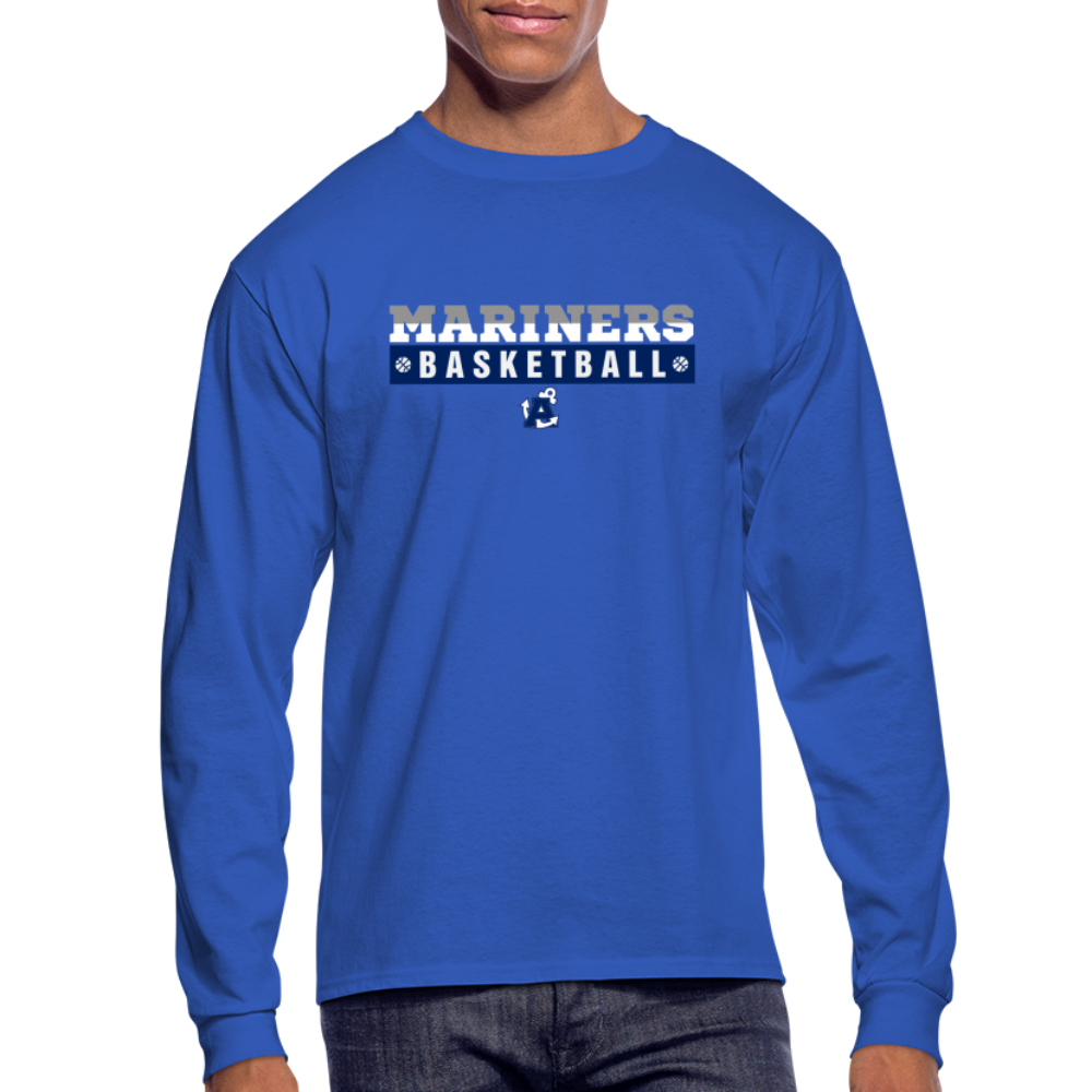 The Statement Aptos High Basketball Men's Long Sleeve T-Shirt - royal blue