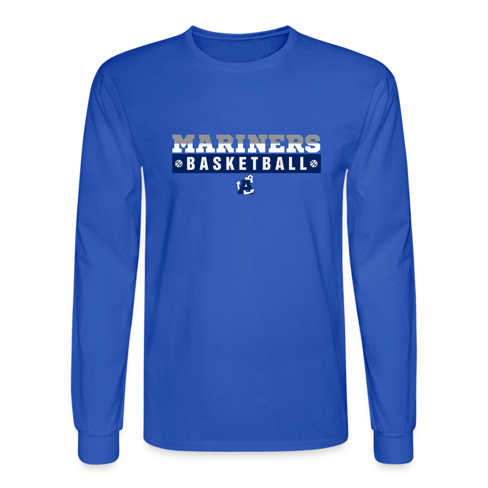 The Statement Aptos High Basketball Men's Long Sleeve T-Shirt - royal blue