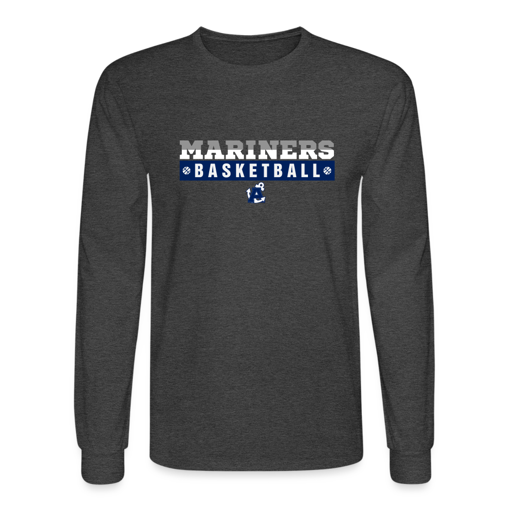 The Statement Aptos High Basketball Men's Long Sleeve T-Shirt - heather black