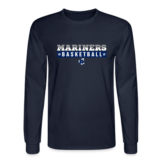 The Statement Aptos High Basketball Men's Long Sleeve T-Shirt - navy