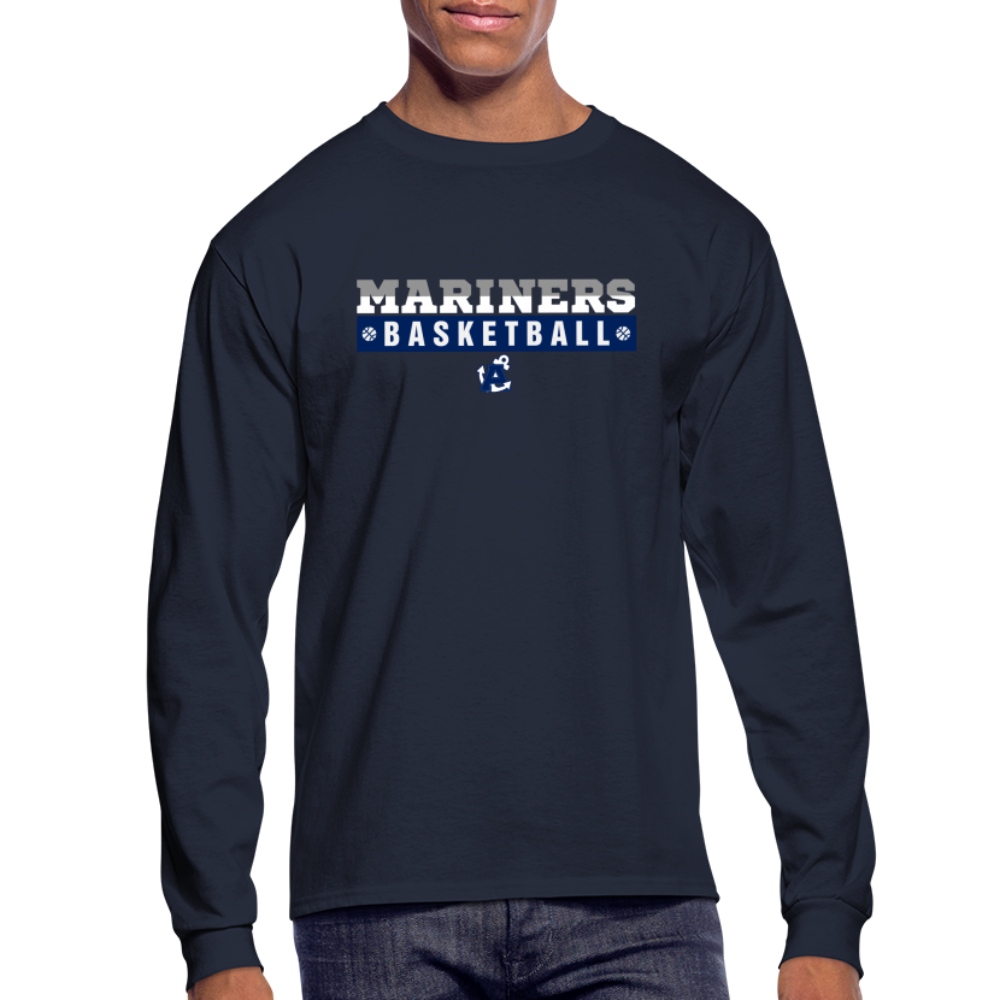 The Statement Aptos High Basketball Men's Long Sleeve T-Shirt - navy