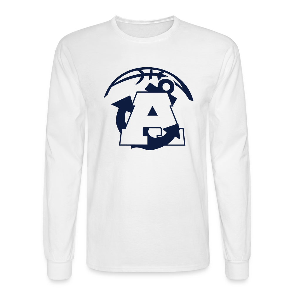 All In Aptos High School Men's Long Sleeve T-Shirt - white