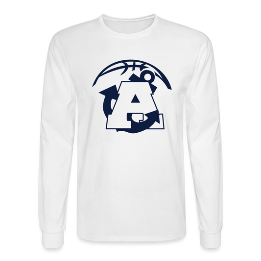 All In Aptos High School Men's Long Sleeve T-Shirt - white